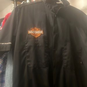 Mens Harley Davidson polo . From Naples Harley (no longer exists)